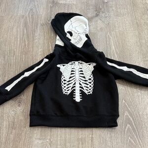 Posh Peanut Kids 2t Skeleton Hoodie